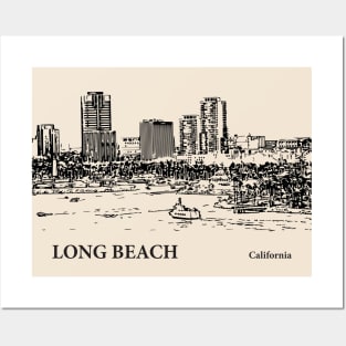 Long Beach - California Posters and Art